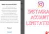 instagram limitation