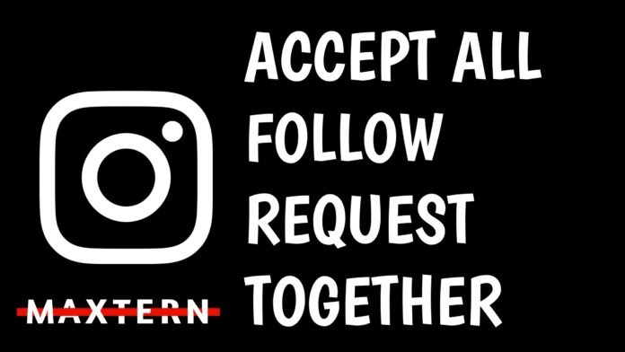 How To Accept all Instagram Pending Followers Request at Once | Accept All Pending Follow Requests Together
