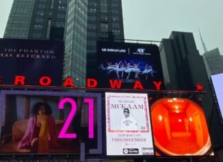 Mc Nikhil Billboard Times Square