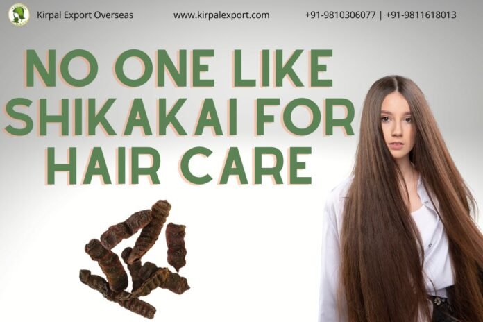 No one like Shikakai for hair care