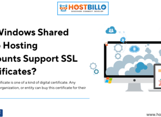 Do Windows Shared Web Hosting Accounts Support SSL Certificates