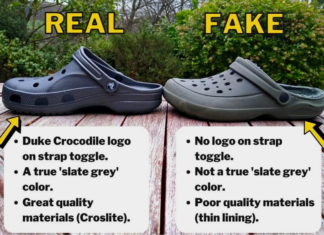 Fake vs Real Crocs need you know about this