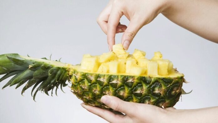 What happens if you eat too much pineapple?