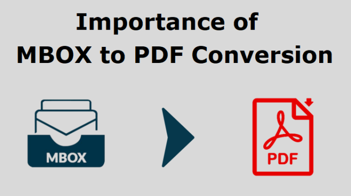 MBOX to PDF Conversion