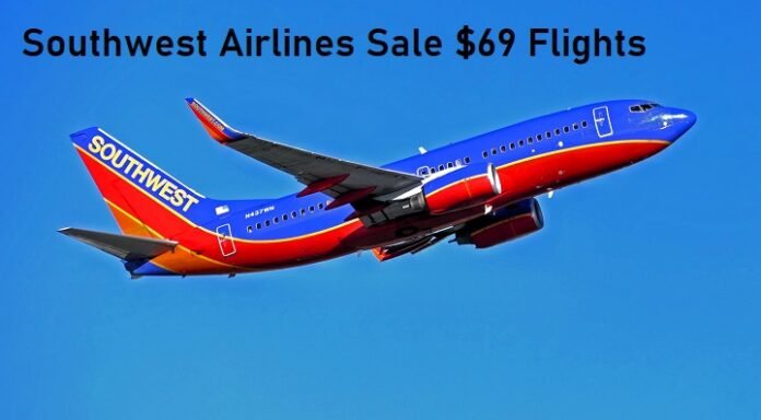 Southwest Airlines Sale $69 Flights