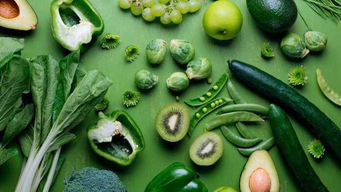 How do nutrient-dense green veggies benefit men's health?