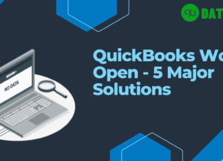 QuickBooks Won't Open