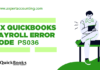 Fixation of QuickBooks Cannot Verify Payroll Subscription Error PS036