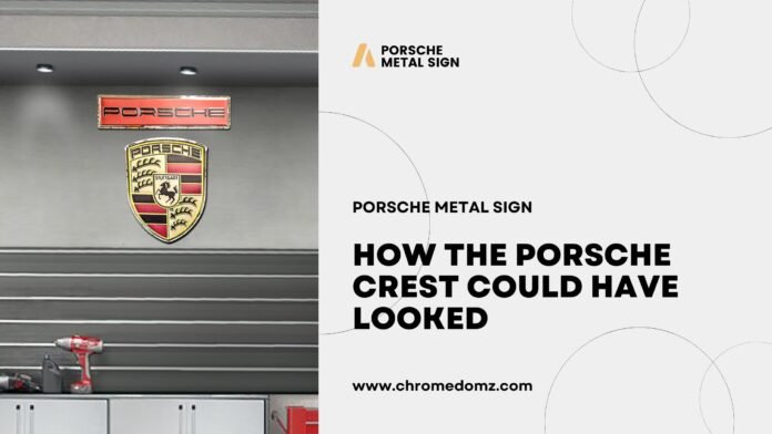 How The Porsche Crest Could Have Looked