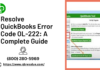 Resolve QuickBooks Error Code OL-222