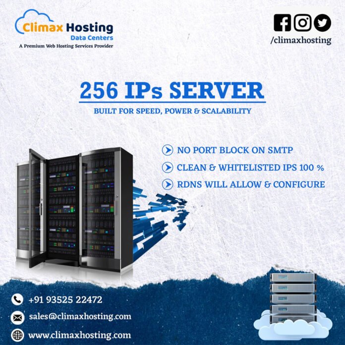 Cheap 256 ips dedicated server