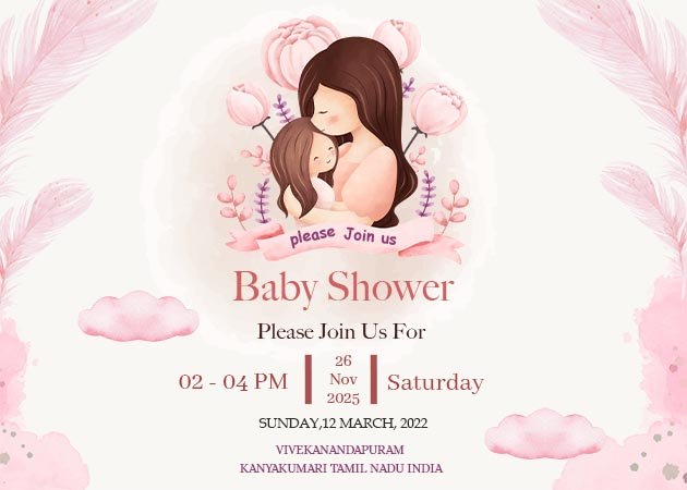 Baby Shower Invitation